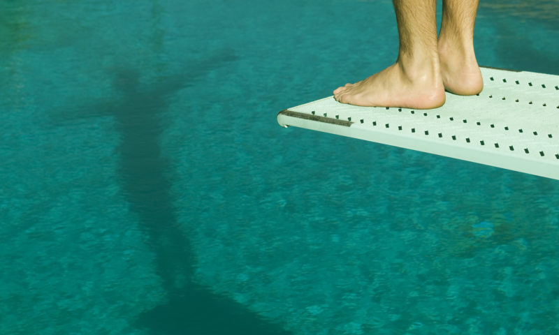 Ein Risiko eingehen? So wie damals auf dem Sprungbrett im SChwimmbad? Stell dir vorher diese Fragen!